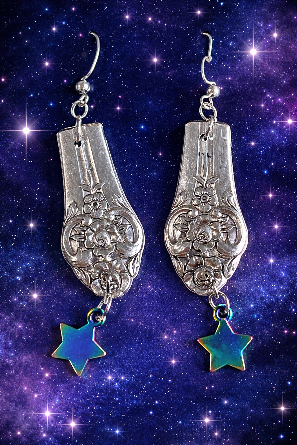 Starlit Spoon Earrings