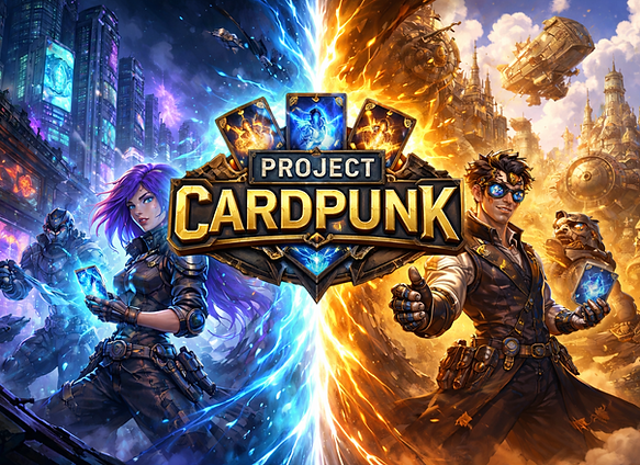 Project CardPunk Temporary Title Page