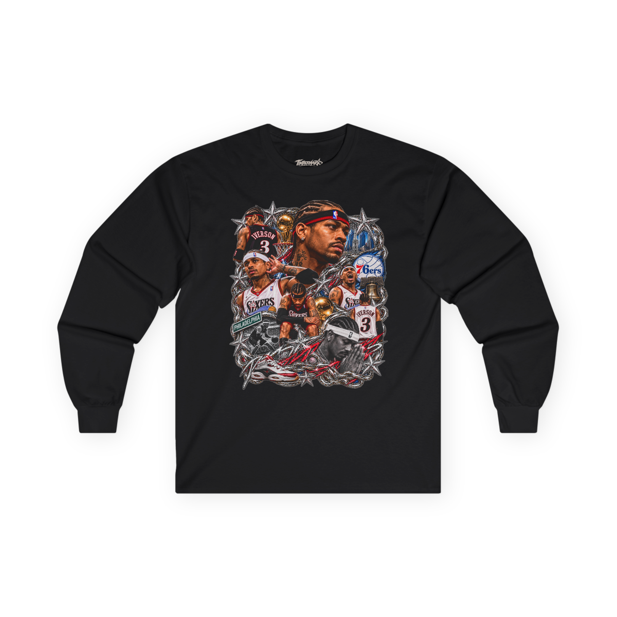 Allen Iverson Graphic Long Sleeve Tee