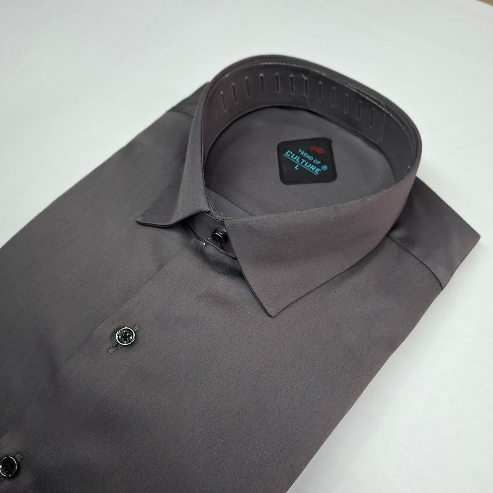 Thumbnail: Premium Coffee Brown Lycra Shirt For Men