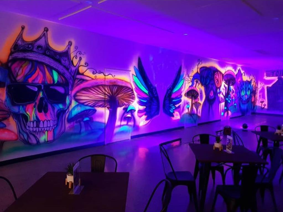 glowing rooms