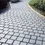 Thumbnail: Kadapa Black Setts - Handcut - 20x10 cm - 40-60 mm - 350 Pcs - 7 sqm