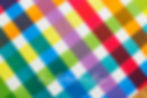 rainbow plaid table