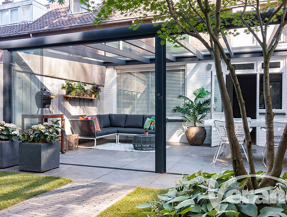 Ledro glazen terrasoverkapping Verano