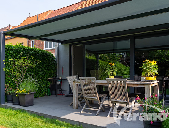 Tumba schuifdak terrasoverkapping Verano