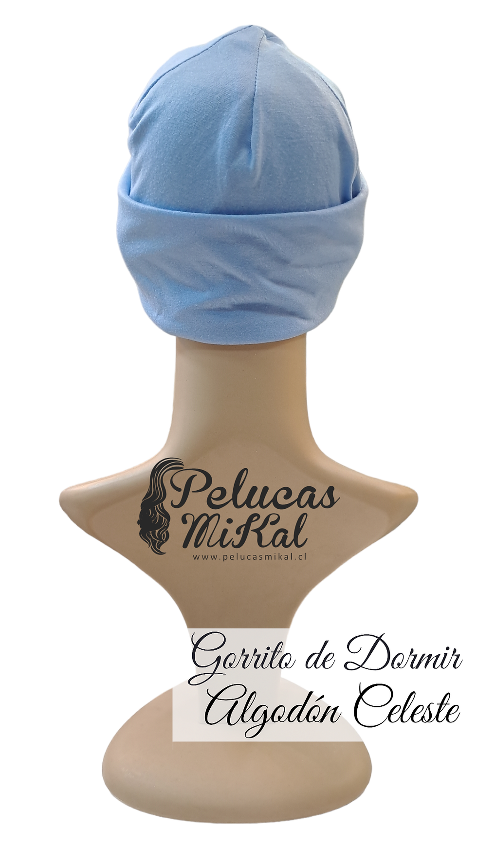 Miniatura: Gorrito De Dormir Celeste