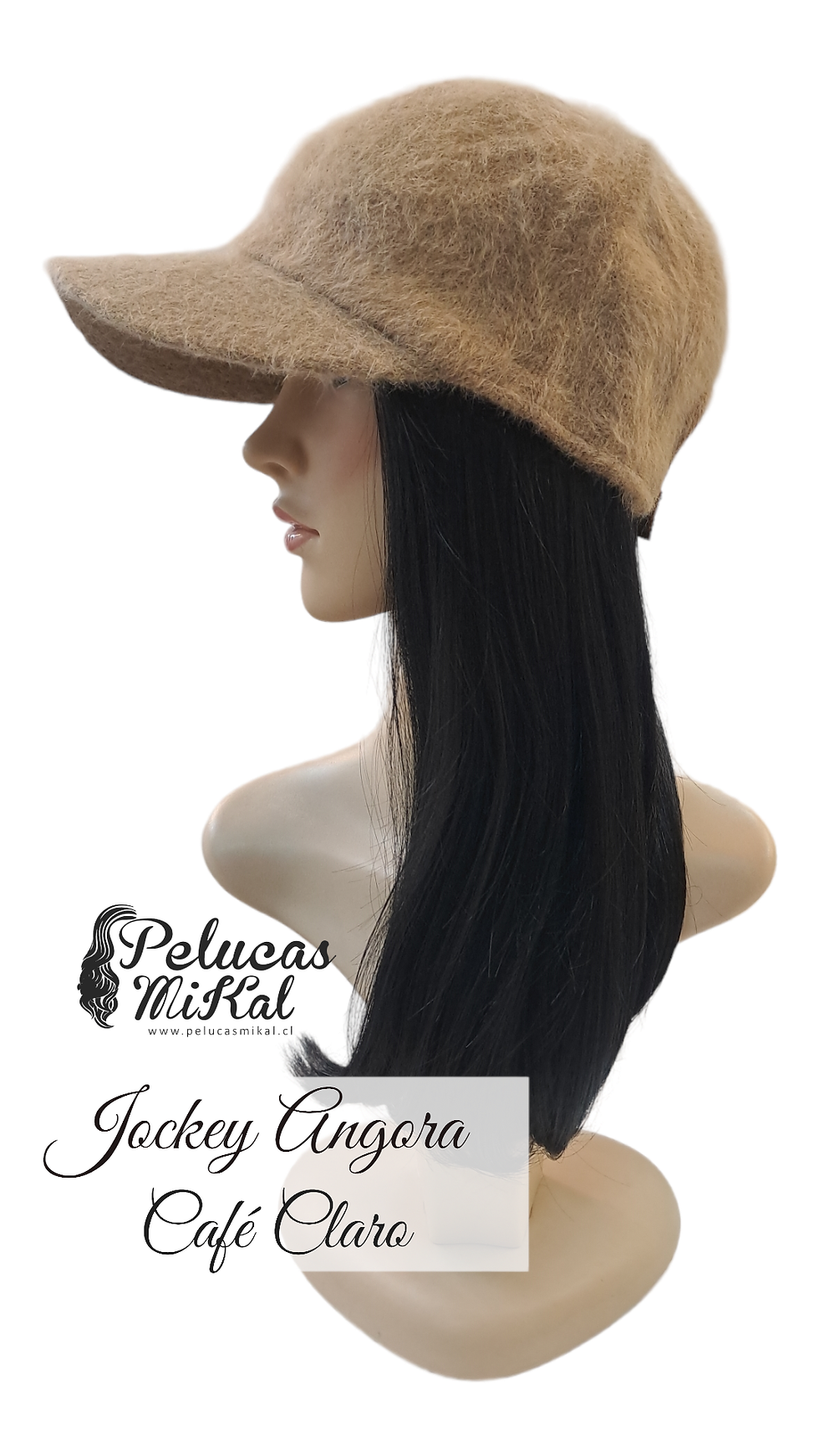 Miniatura: Jockey Angora Café Claro