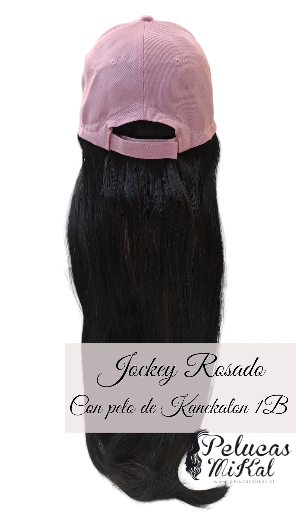 Miniatura: Jockey Rosa C/kanekalon Liso 1B