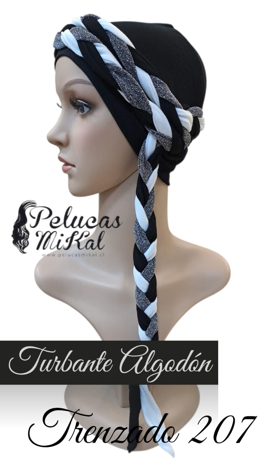 Miniatura: Turbante Algodón Trenzado 207