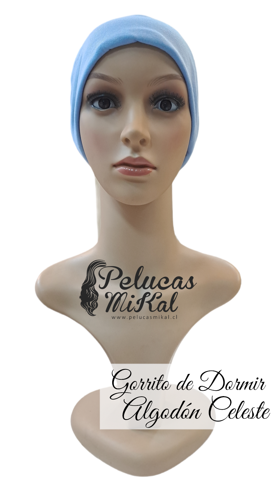 Gorrito De Dormir Celeste