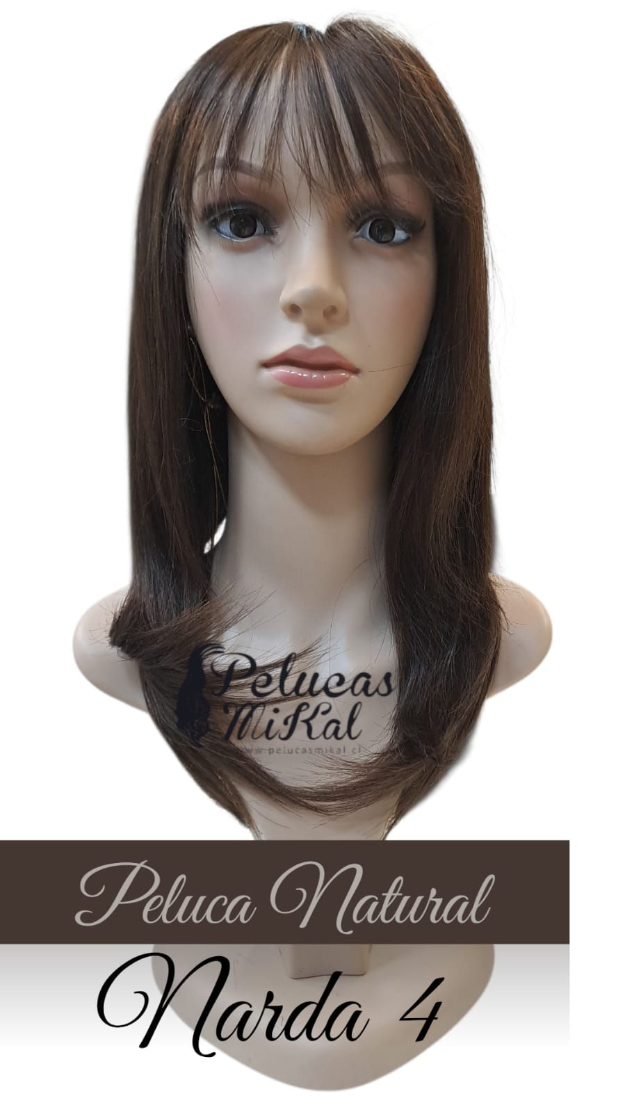 Peluca Natural Narda 4