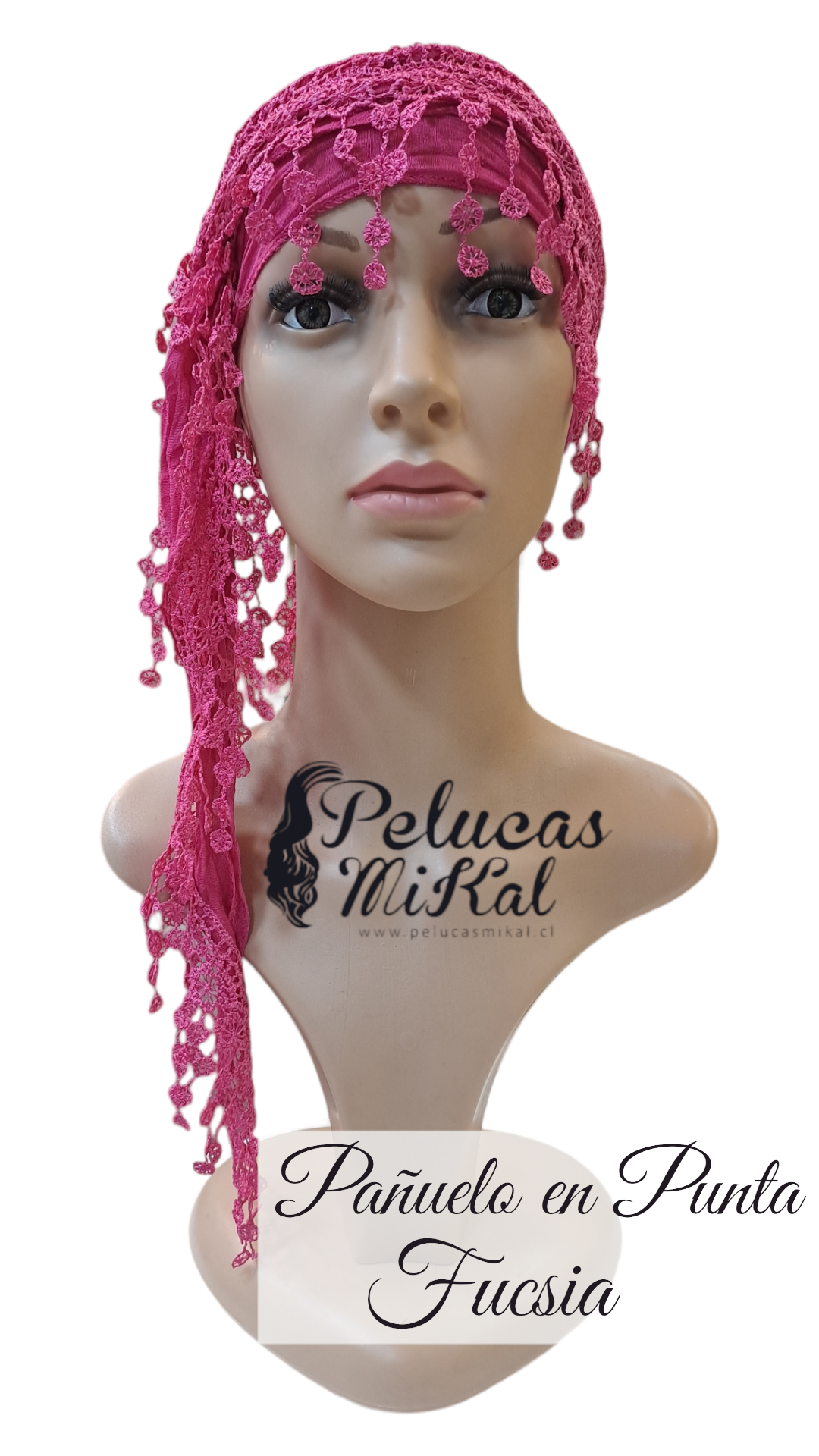 Pañuelo en Punta Fucsia