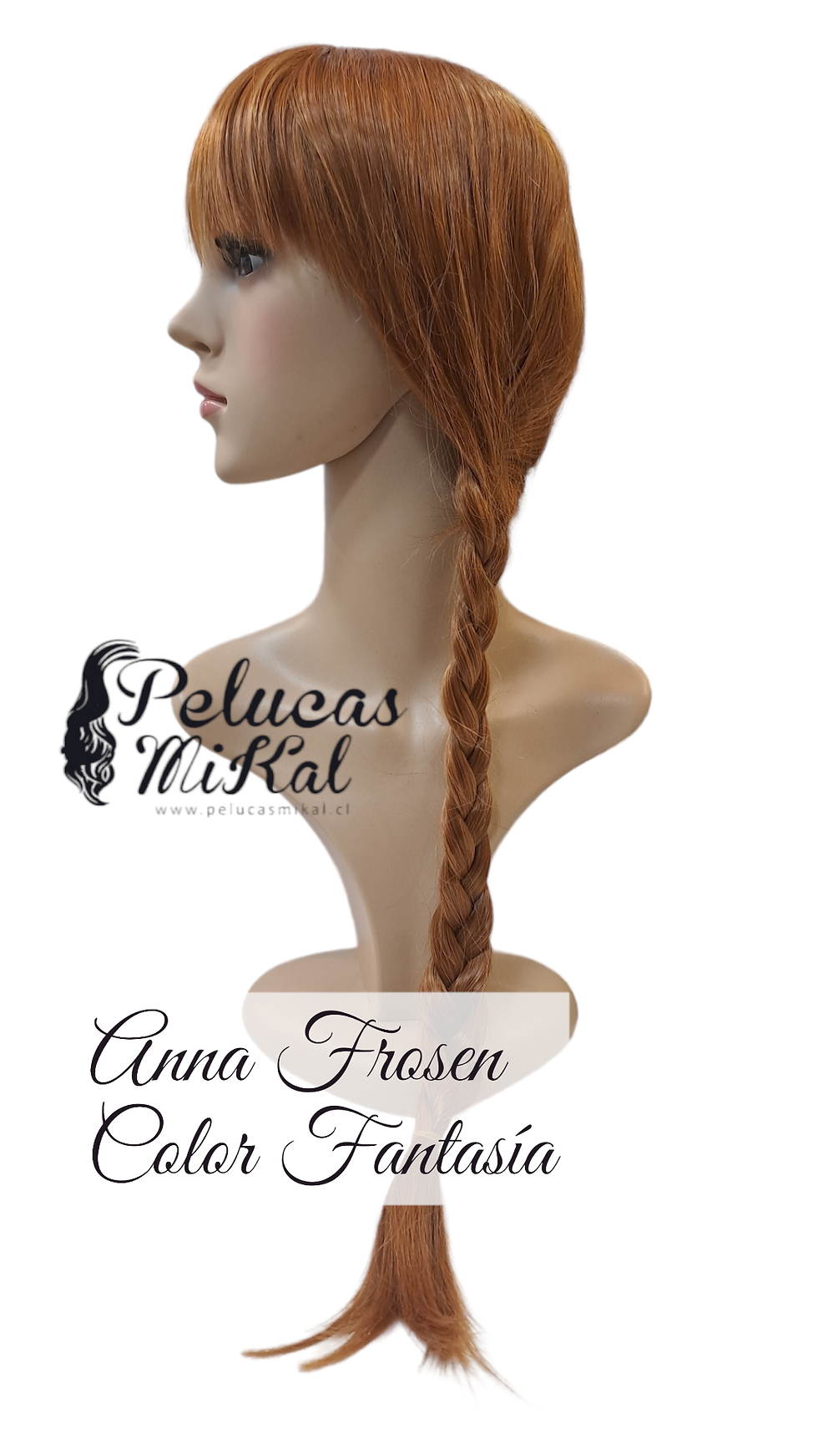 Miniatura: Peluca Anna Frozen