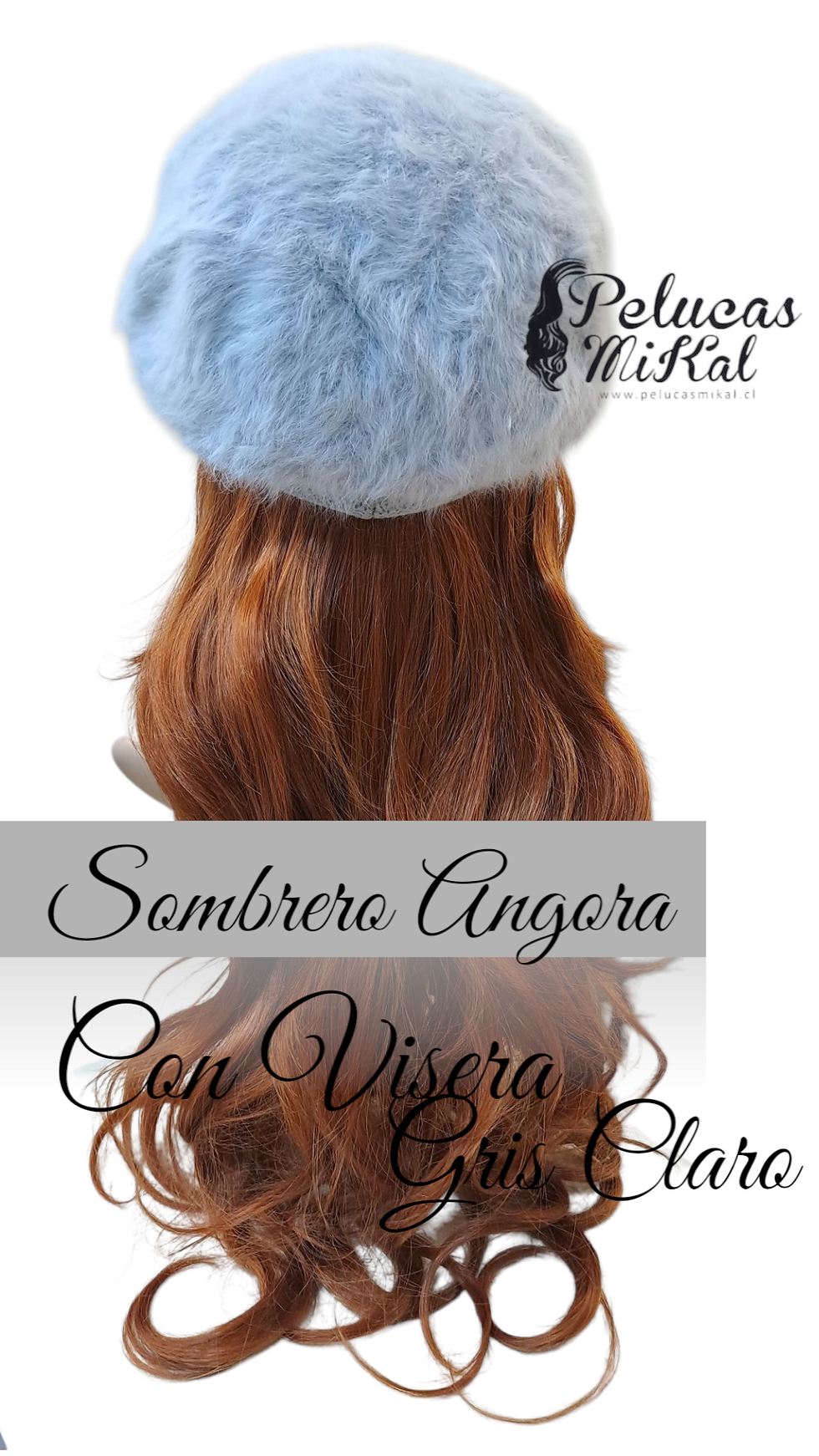 Miniatura: Sombrero Angora c/Visera