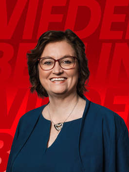 Wieder Berlin Kampange mit Dr. Ina Czyborra