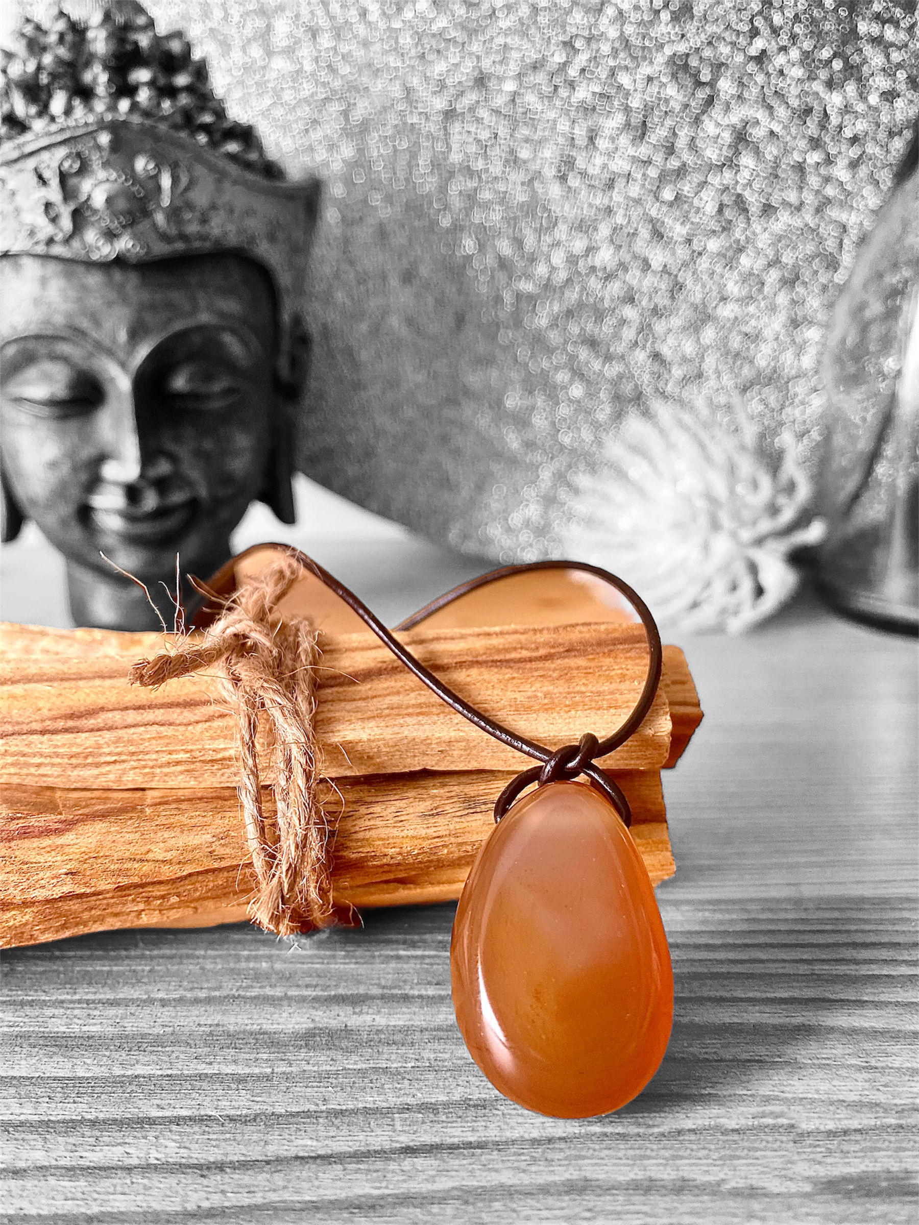 Collier en Cornaline