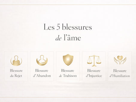 Les 5 blessures de l'âme : laquelle influence aujourd'hui ta vie et tes choix ?