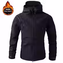 StormShield Cargo Jacket – Midnight Black