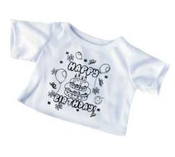 Color My Own Happy Birthday T-Shirt