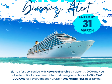 Dive Into Spring & Win Big: Enter Our Pool Service Giveaway for a Chance to Win a Royal Caribbean Cruise + Free Pool Service