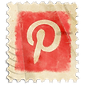 Pinterest Vintage Stamp