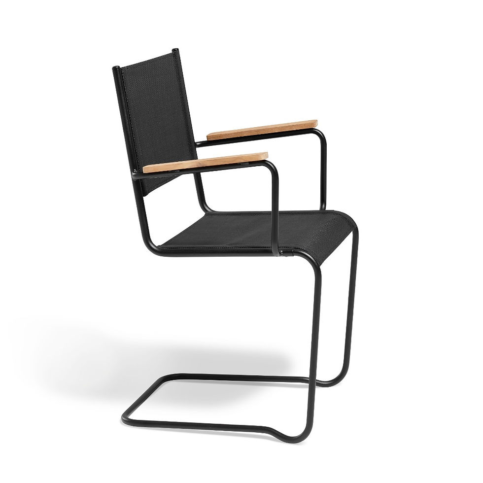 Fåtölj Summer 52 Svart