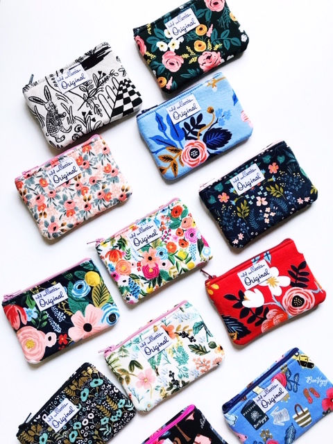change purses - rifle paper co fabric