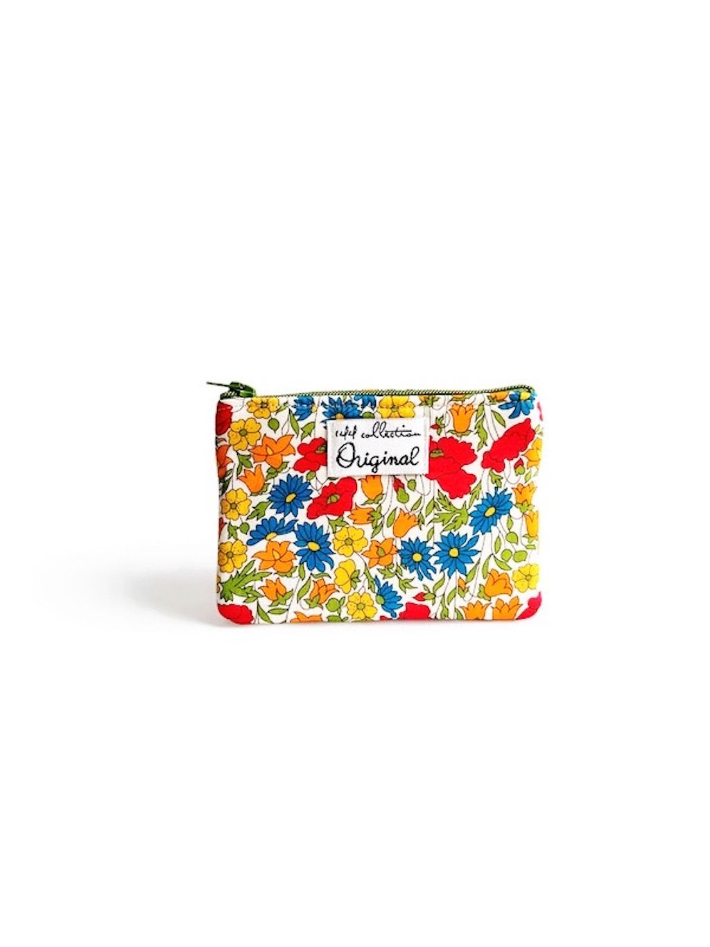 wild bloom flowers coin purse wallet