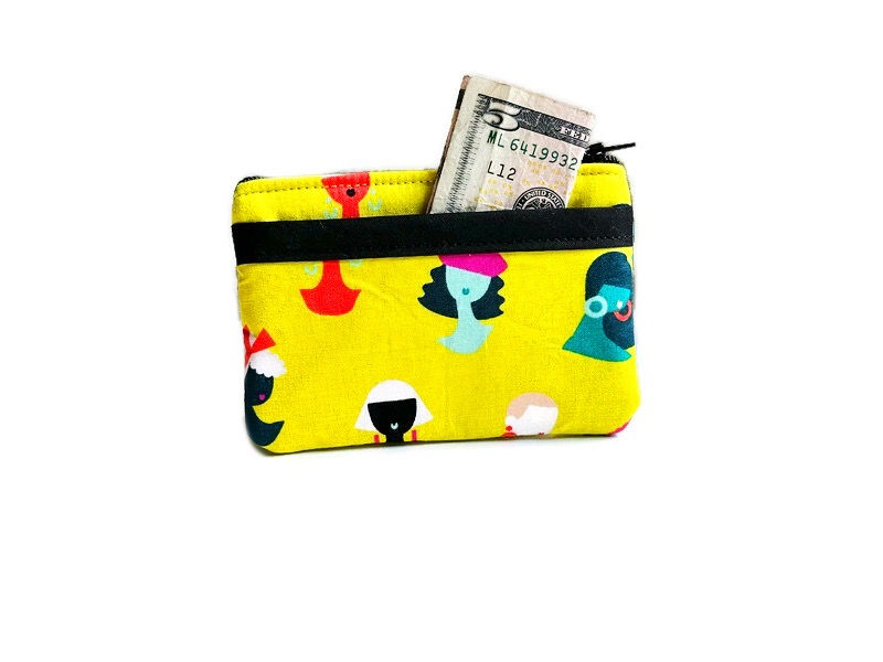 Thumbnail: lovely ladies yellow small coin purse
