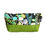 Thumbnail: green floral small leather pouch