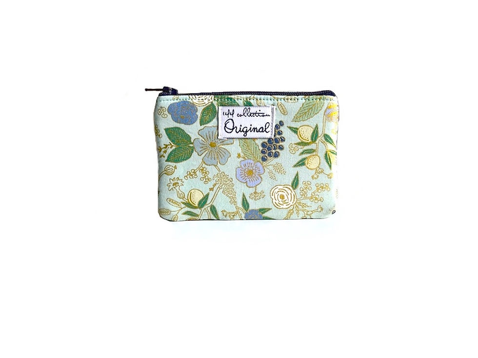 Thumbnail: mint metallic change purse