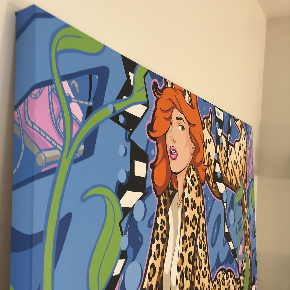 Thumbnail: 'Josie the Pussycatfish' - Original Painting