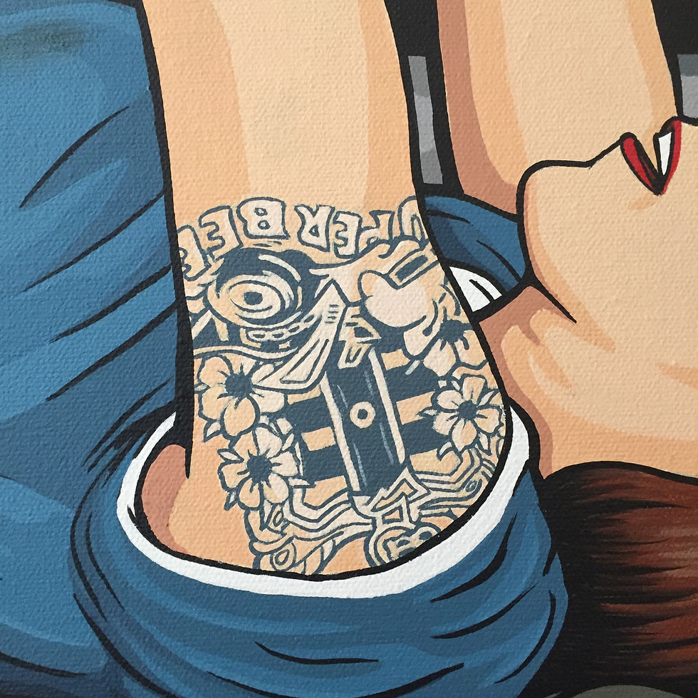 Thumbnail: SOLD!!! The Mechanic - Dickcherry Original Painting