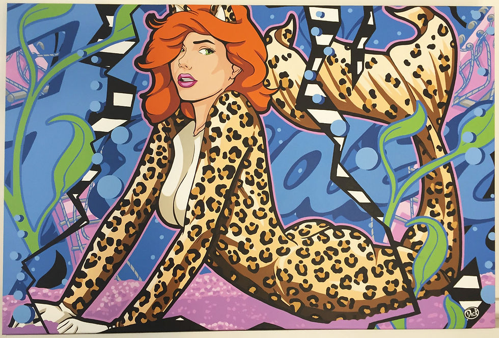 Thumbnail: 'Josie the Pussycatfish' - Original Painting