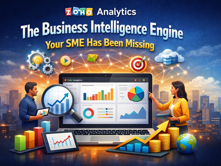 Zoho Analytics: The Business Intelligence Engine Your SME Has Been Missing.