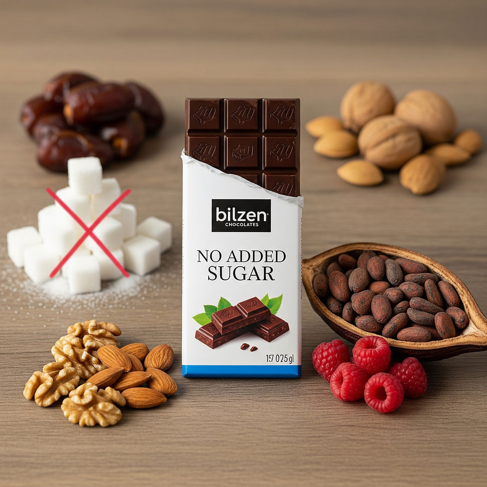 Bilzen Chocolates - No Added Sugar
