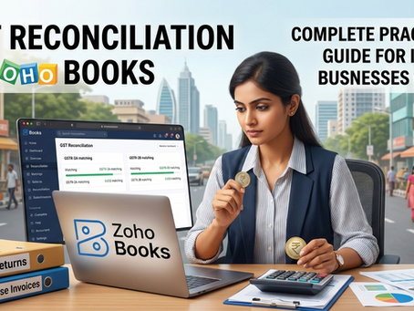 GST Reconciliation in Zoho Books – Complete Practical Guide for Indian Businesses (2026)