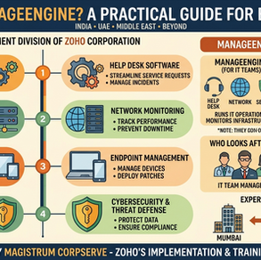 What Is ManageEngine? A Practical Guide for Businesses in India, the UAE, the Middle East and Beyond.