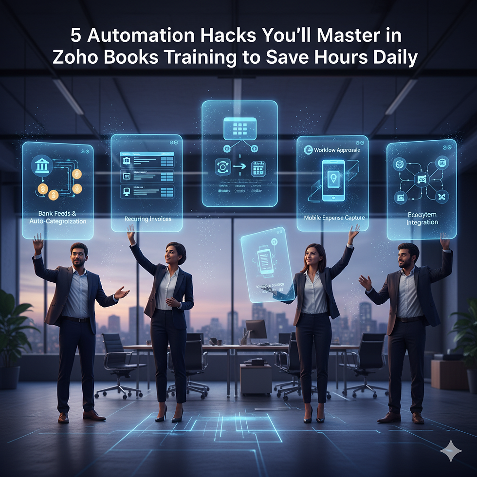 Zoho Books Training & Certification