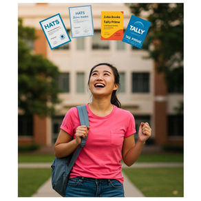 HATS - Empowering Futures in Accounting: Hands-on Accounts Training with Spreadsheets + Zoho Books + Tally Prime Certification