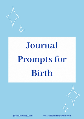 Journal Prompts for Birth