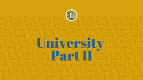 Luke finally finished his TRU University English course