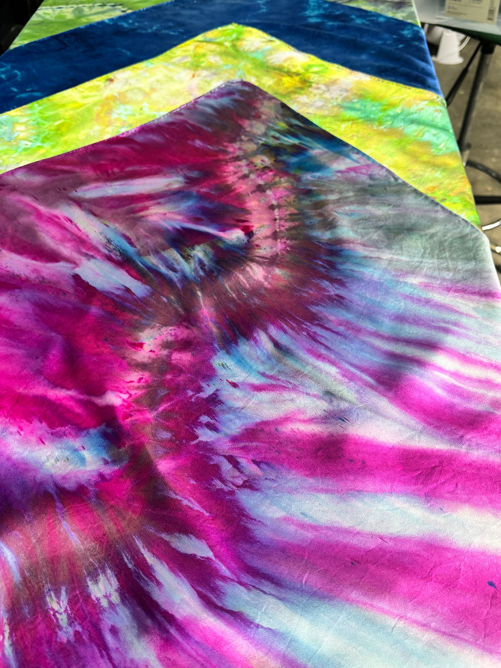 Thumbnail: 9/23 Silk on Ice: Silk Ice-Dye Workshop with Melanie Summers