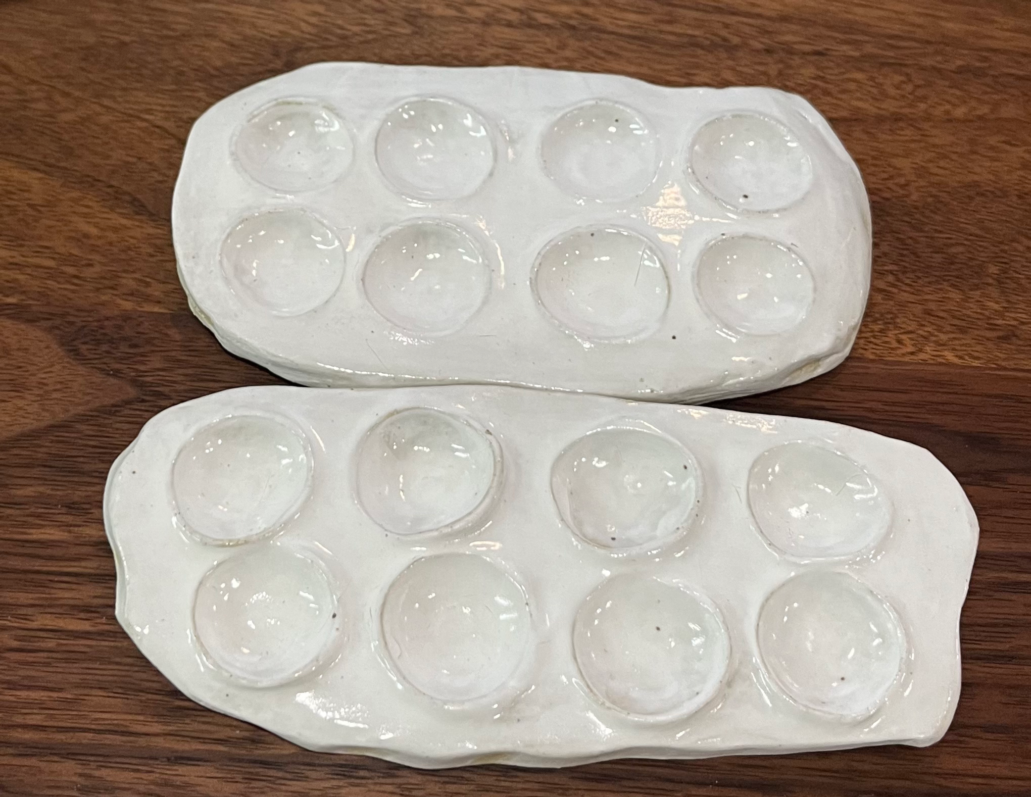 Large Ceramic Paint Pallets by Cheryl Darrow