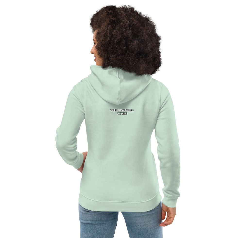 Thumbnail: Chilled Palm Chick Women's eco fitted Hoodie