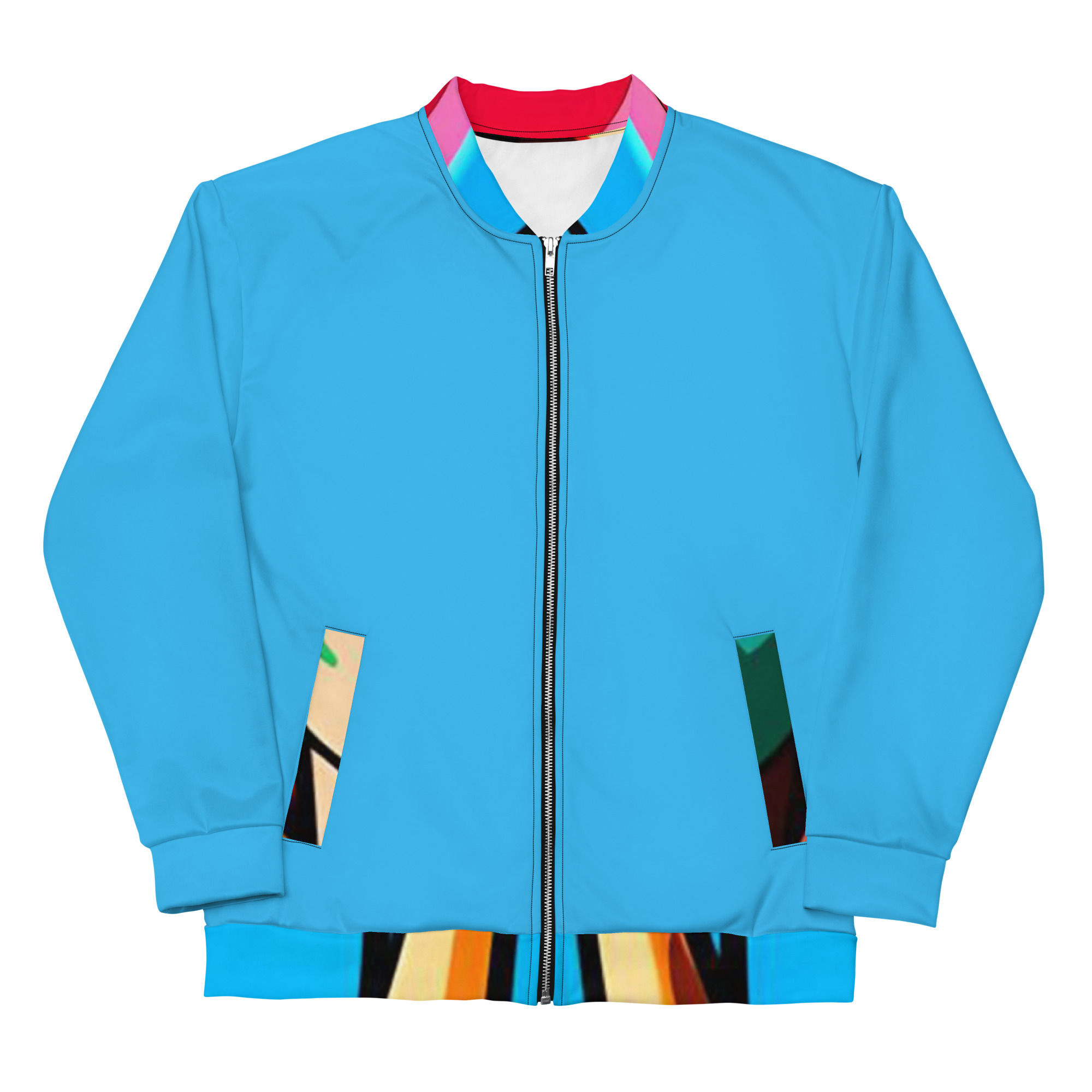 Duces Bro BLUE Bomber Jacket