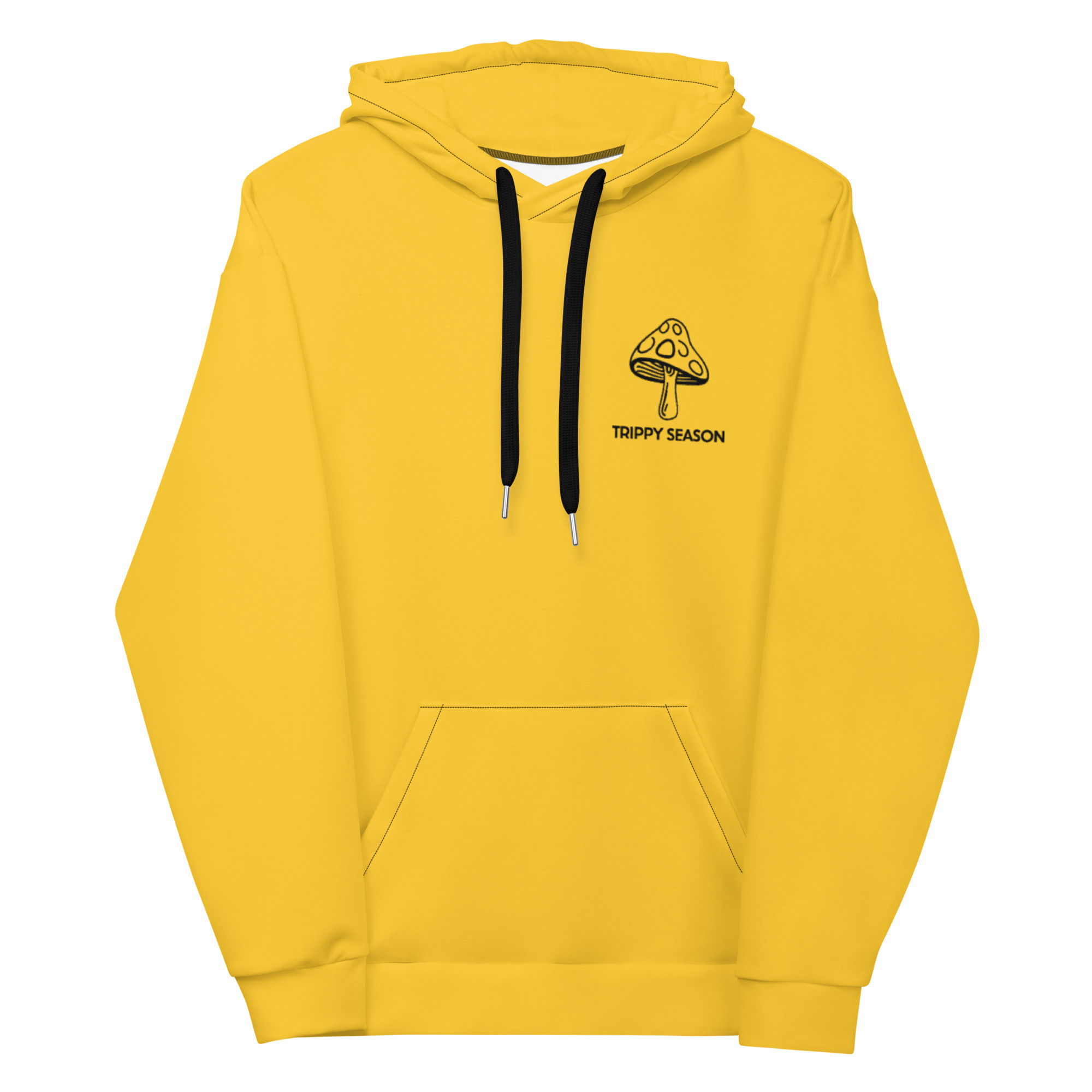 Trippy Season Yellow Hoodie