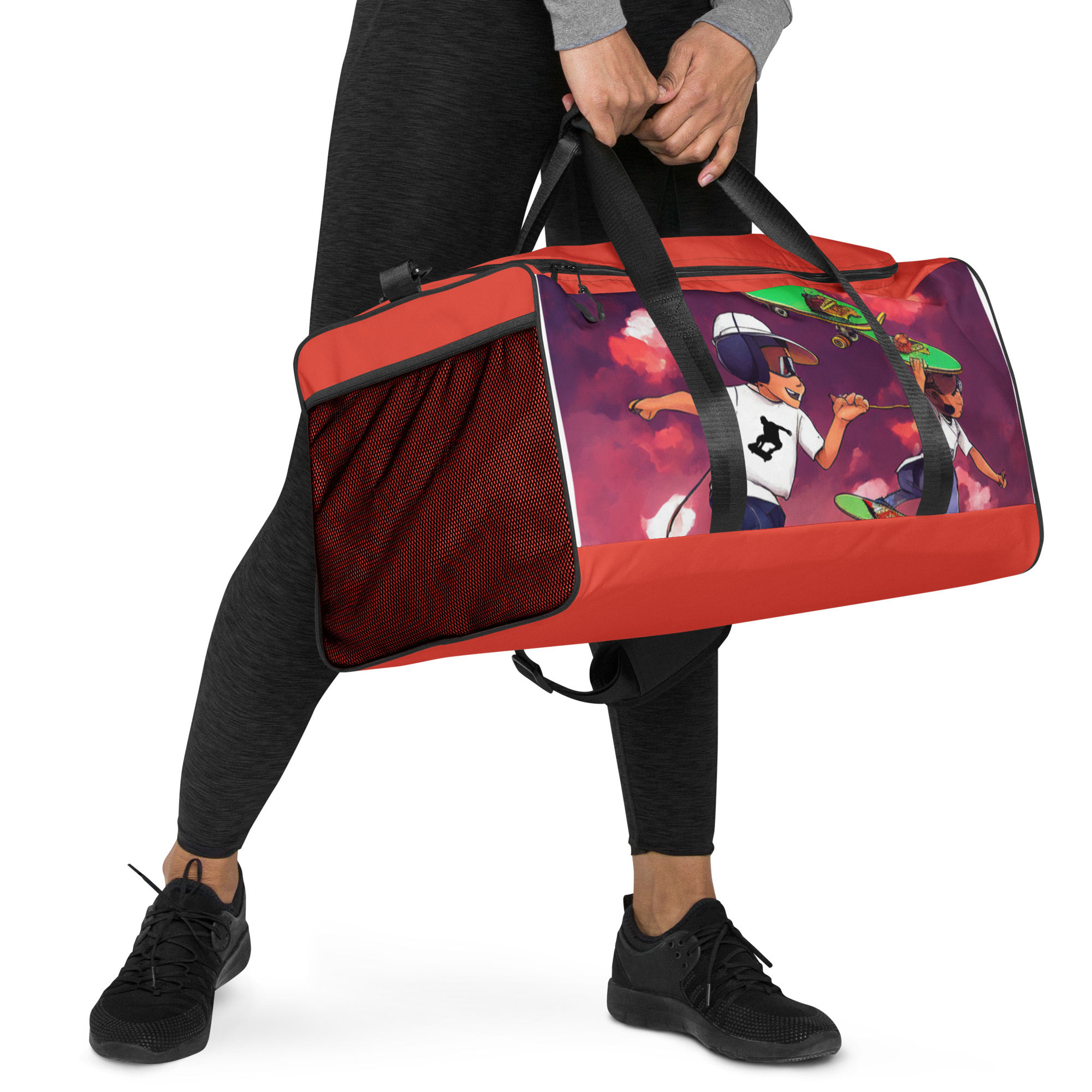 Cool Sk8rs Duffle bag RED