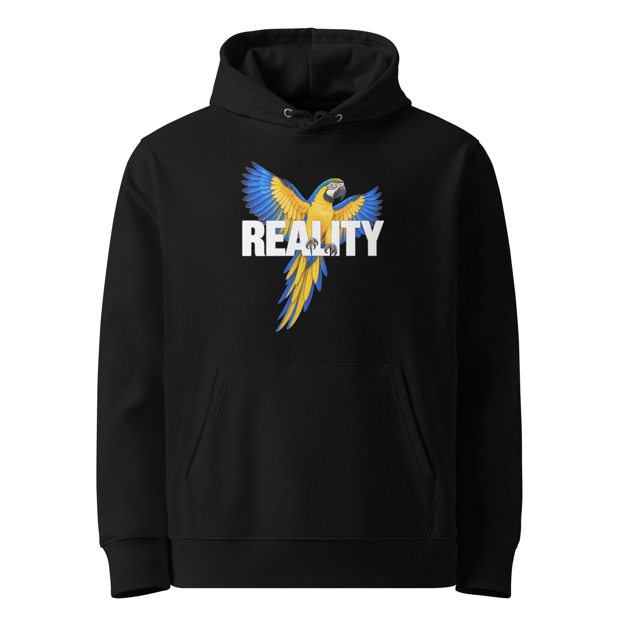 Reality Black Hoodie