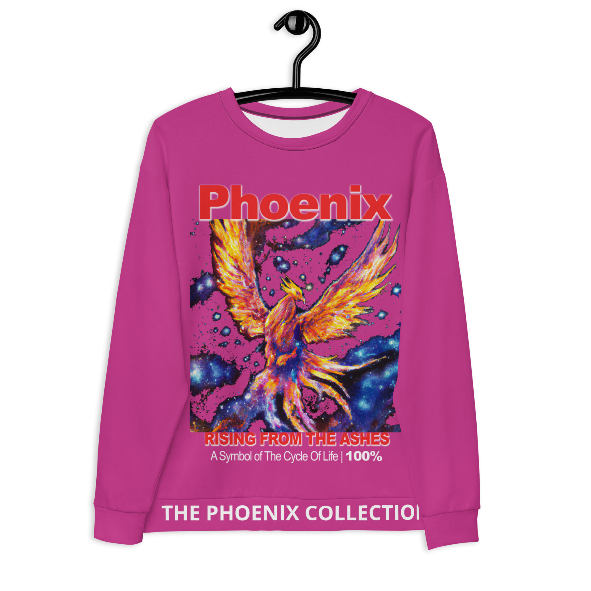 Rise Like The Phoenix ASHES DEEP PURPLE Sweatshirt